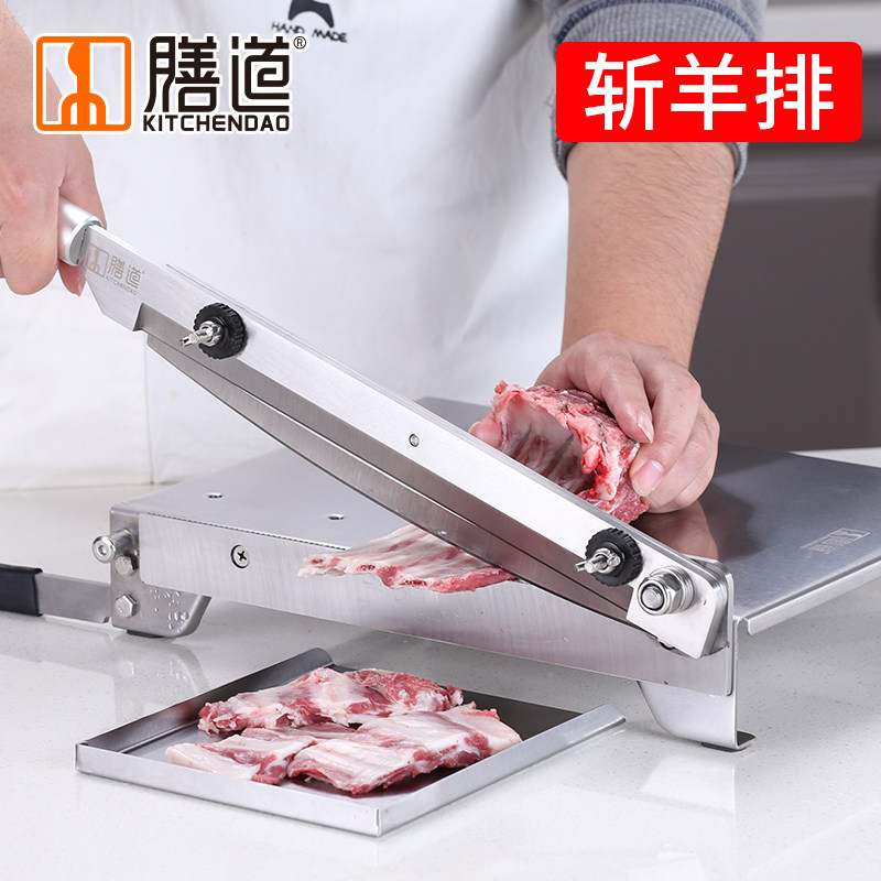 切牛排机器冻肉切片机斩全鸡斩排骨铡刀商用切肉机菜市场剁骨头刀