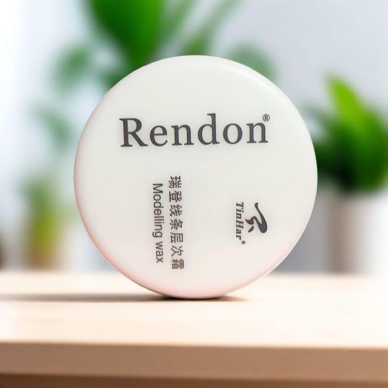 Rendon瑞登线条层次霜发泥男士自然蓬松发蜡发胶保湿定型持久无味
