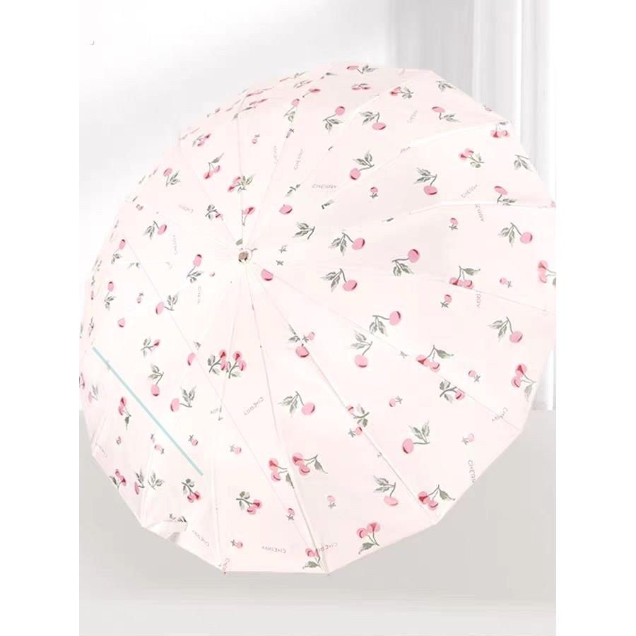 晴雨两用樱桃伞 遮阳挡雨可爱减龄大号图片