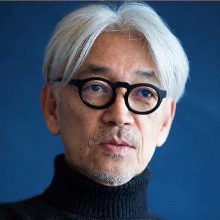 阪本龙一复古镜框 手工板材圆框眼镜 男款黑框亮面玳瑁设计