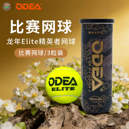 欧帝尔精英有压耐打网球3粒装