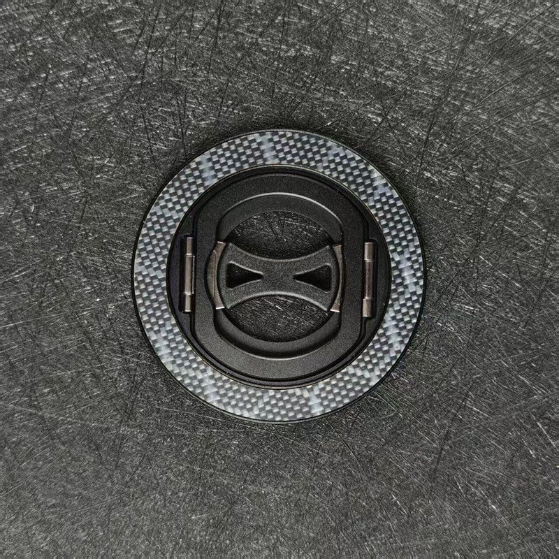 强磁磁吸指环扣双层可旋转强磁吸附桌面支架车载磁吸轻薄强磁吸图片