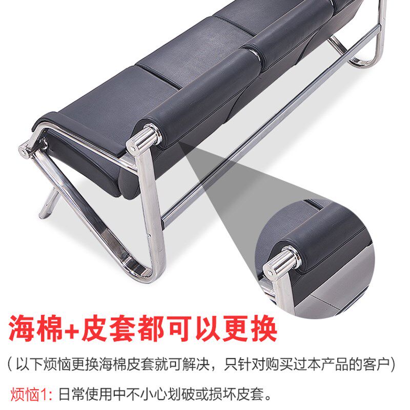 不锈钢排椅三人位候诊椅等候椅输液椅口腔诊所连排座椅接待椅