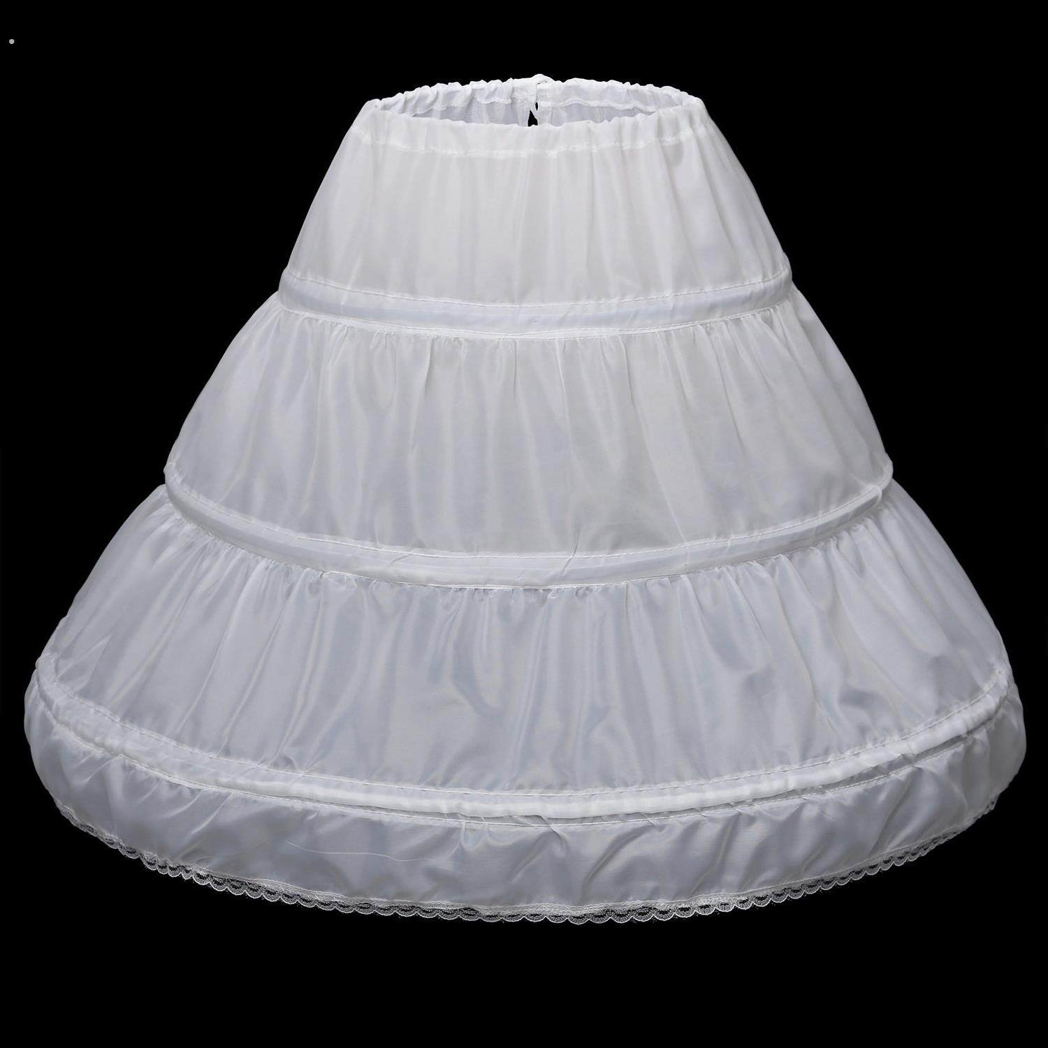 儿童蓬蓬裙衬裙女童礼服公主裙子婚纱裙撑白色三钢圈软骨配饰,童装/婴儿装/亲子装,儿童礼服,淘宝优惠券,粉丝福利购,淘宝优惠卷