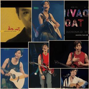 陶喆海报香港经典歌手音乐人覆古怀旧海报宿舍客厅酒吧装饰画120