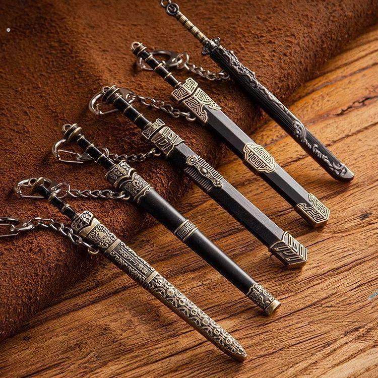 【剑来！】小型迷你钥匙扣唐横刀越王剑袖珍古代兵器微型刀剑送友,模玩/动漫/周边/娃圈三坑/桌游,游戏/电竞实物周边,淘宝优惠券,粉丝福利购,淘宝优惠卷