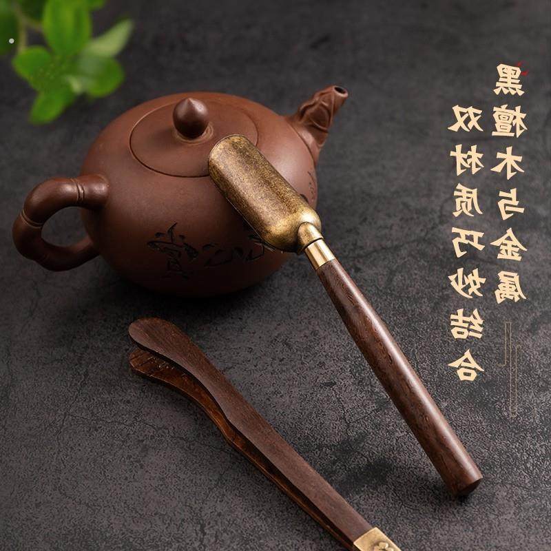 茶夹子功夫茶具配件茶道防滑杯夹喝茶工具泡茶茶叶茶杯镊子木茶夹
