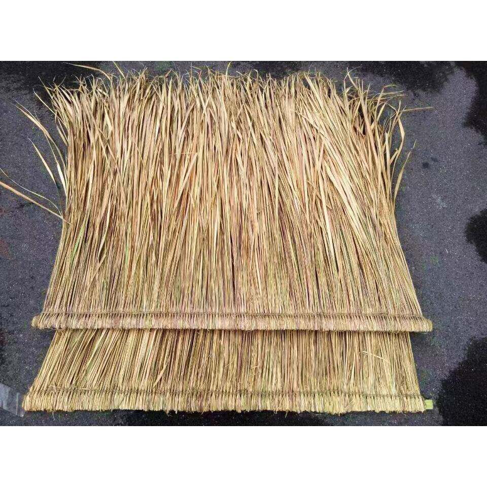 天然茅草仿稻草茅草装饰茅草屋顶毛草屋檐茅草屋茅草瓦真草网红草