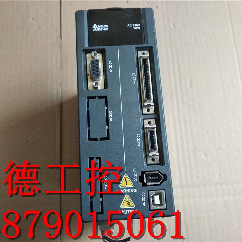 漂亮 拆机无维修 ASD-A2-1021-L 1KW 台达伺服驱动器 实物图