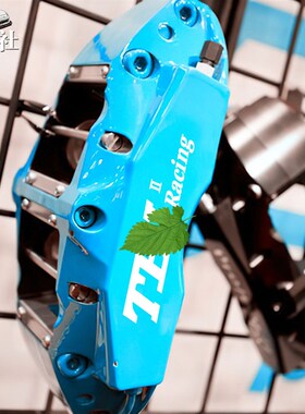 适用于TEI二代刹车卡钳贴 tei耐高温卡钳贴纸 个性汽车改装贴