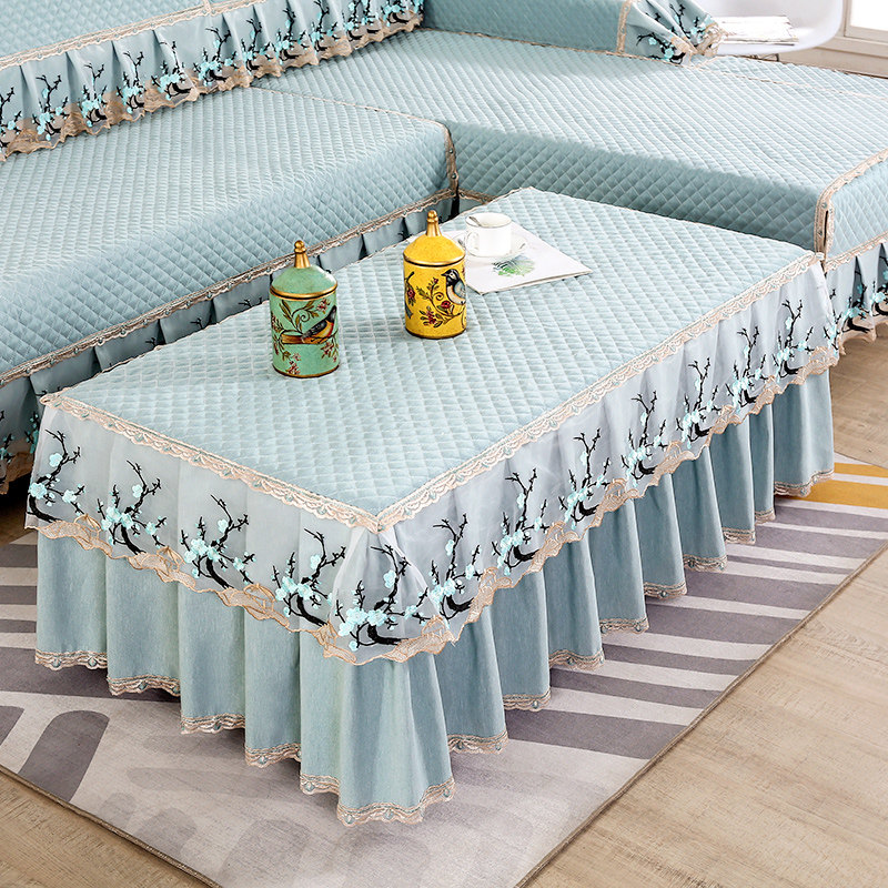 长方形布艺防滑茶几桌布餐桌台布套电视柜防尘盖布家用客厅茶几罩,居家布艺,桌布,淘宝优惠券,粉丝福利购,淘宝优惠卷