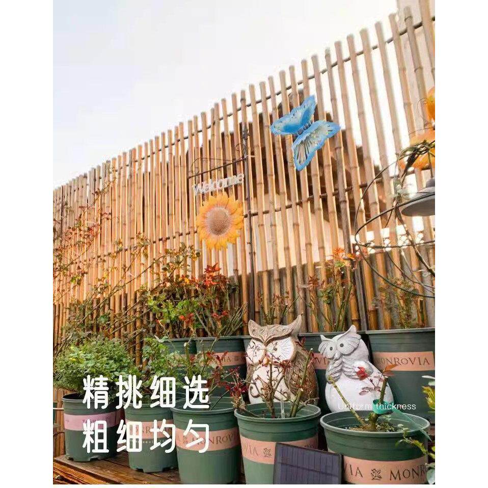 竹栅栏栅栏防腐隔断床和早餐装饰爬坡架户外花园装饰房子屏风庭院