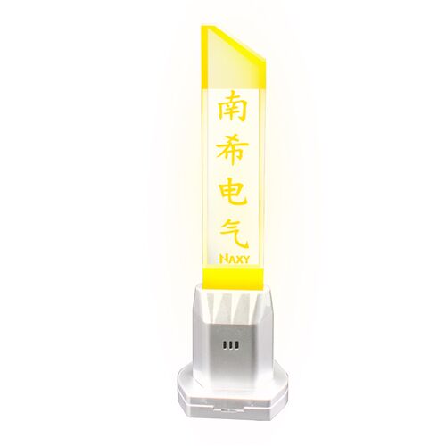 数控机床内雕一体LED三色警示灯水晶信号指示灯12V24V声光报警器