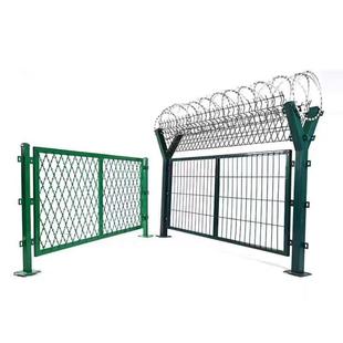 监狱护栏网边境海关刀片防攀爬隔离网机场保税区Y型柱防护围栏网