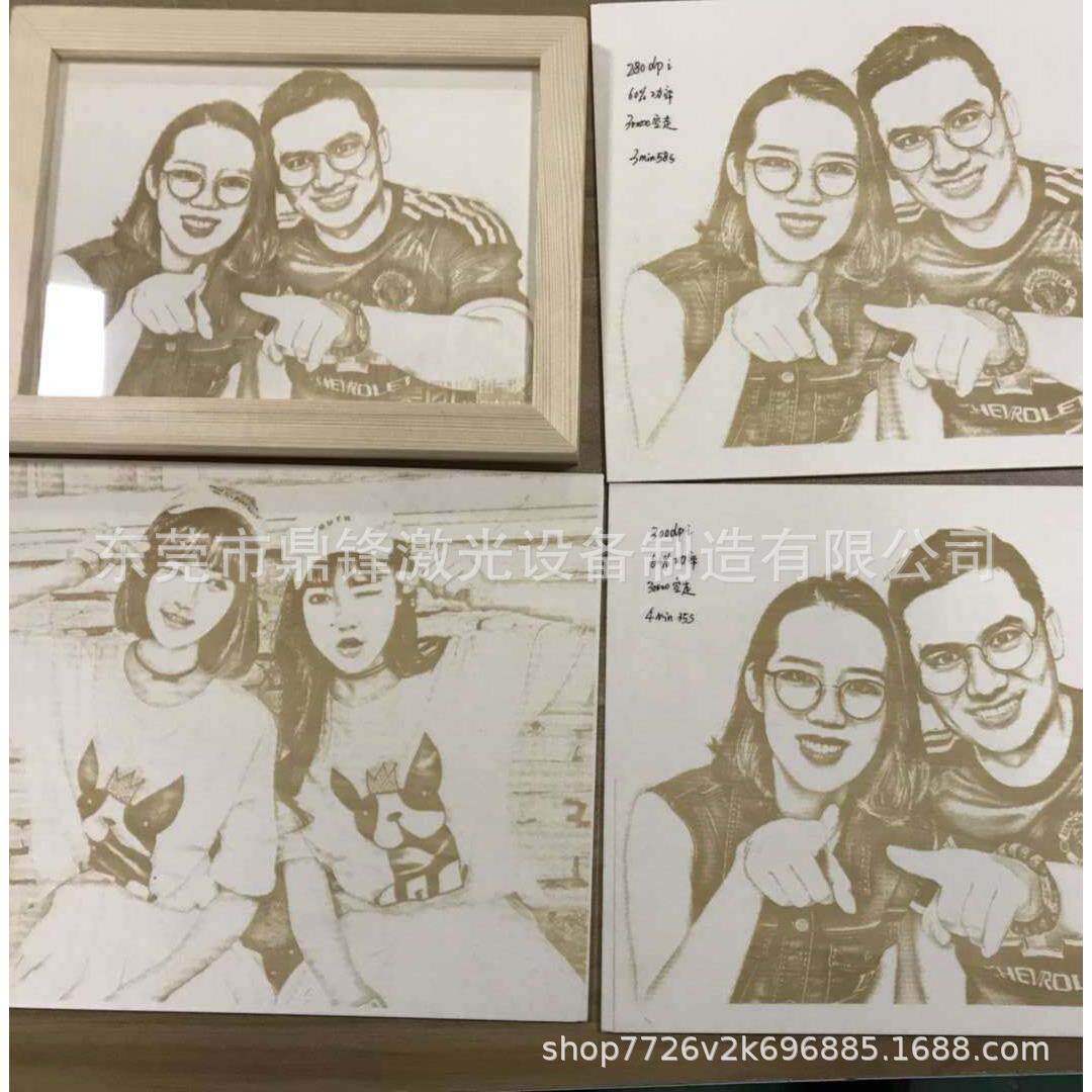 木刻画激光雕刻机木刻画激光雕刻机厂家木板画像激光雕刻机