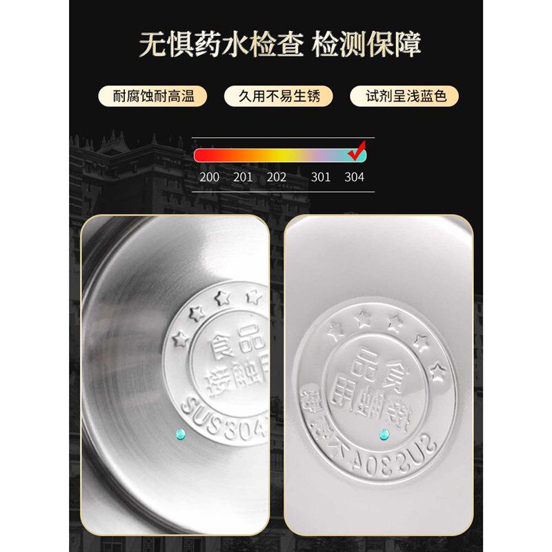 304不锈钢油炸锅家用多功能小炸串锅带滤网电磁炉迷你省油小炸锅