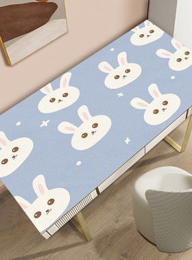 儿童学习桌垫电脑桌面PVC写字台卡通学生书桌垫防水防油餐可裁剪