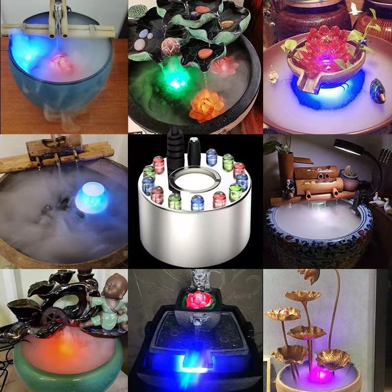 造雾器鱼缸雾化喷雾假山盆景水池景观加湿器茶几起雾器雾化头造雾,家居饰品,装饰摆件,淘宝优惠券,粉丝福利购,淘宝优惠卷