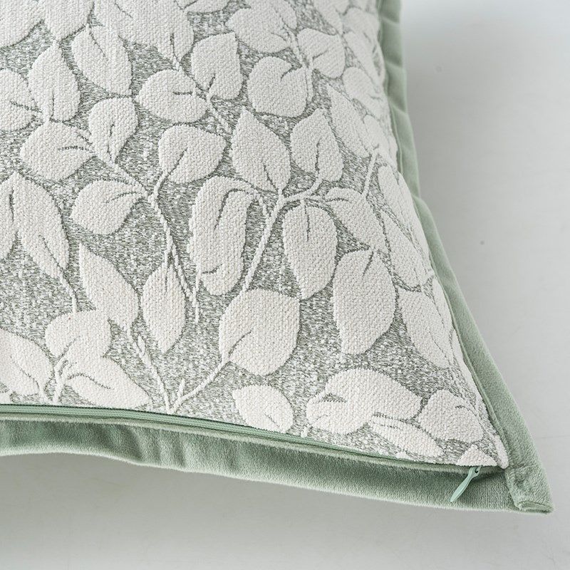 奶油中古风雪尼尔提花抱枕沙发客厅靠垫轻奢复古床头靠枕民宿叶子,居家布艺,靠垫/抱枕,淘宝优惠券,粉丝福利购,淘宝优惠卷