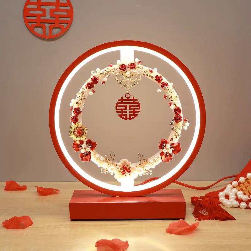 长明灯结婚一对新婚礼物结婚送新人礼物新娘陪嫁灯床头灯结婚礼物