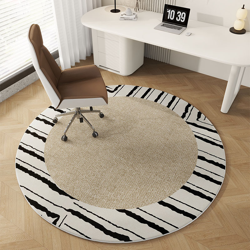圆形地毯2023新款轻奢级感客厅卧室电脑椅地垫懒人沙发垫,居家布艺,地毯,淘宝优惠券,粉丝福利购,淘宝优惠卷