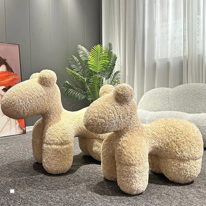 客厅大件落地装饰品摆件网红创意小马椅实用搬家新居礼品乔迁礼物,家居饰品,落地摆件,淘宝优惠券,粉丝福利购,淘宝优惠卷