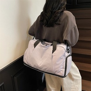 短途衣服收纳旅行包女大容量轻便手提袋旅游行李包2025新款健身包