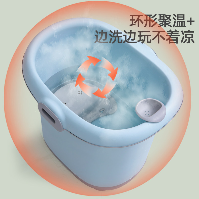 儿童泡澡桶宝宝婴儿游泳桶洗澡沐浴桶小孩子可坐家用加厚大号浴盆,婴童用品,浴盆/浴桶,淘宝优惠券,粉丝福利购,淘宝优惠卷