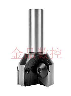 可转位三角立铣刀盘  莫氏3# 4# 直柄 R8柄 90度三角刀片铣刀盘