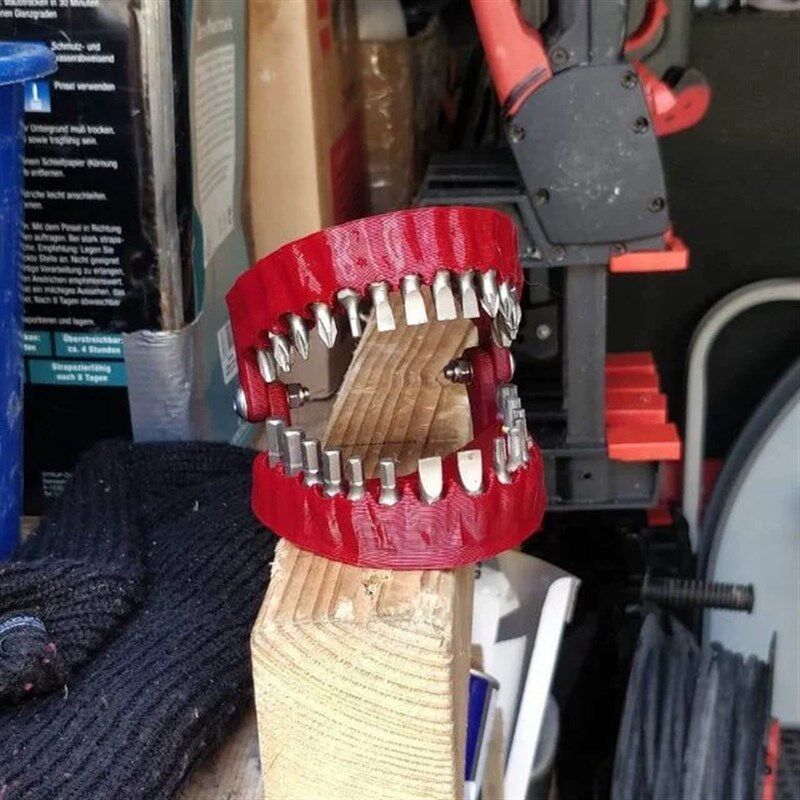 多功能便捷式口腔造型义齿钻头支架摆件收藏礼物工具盒子,家居饰品,装饰摆件,淘宝优惠券,粉丝福利购,淘宝优惠卷