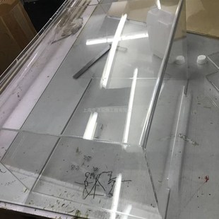 定制任意规格唱机高透明亚克力防尘罩有机玻璃折弯一体展示防护罩