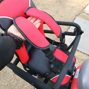 九号电动车儿童座椅后置9号b小孩宝宝坐凳安全带娃雅迪后座围护栏