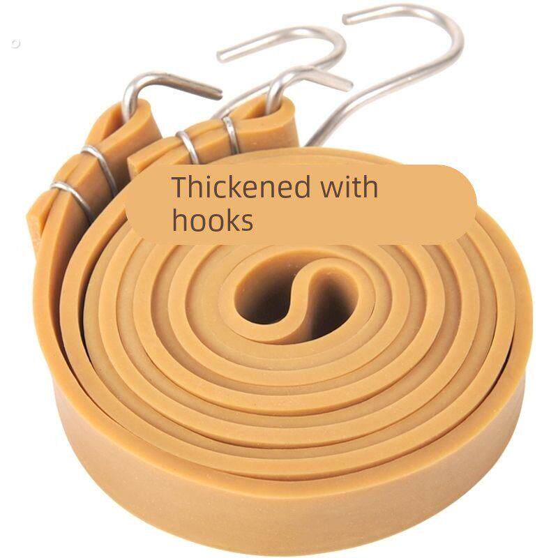 牛筋绑带摩托车高弹力绳快递橡胶带橡皮筋电动自行车尾箱货架新款