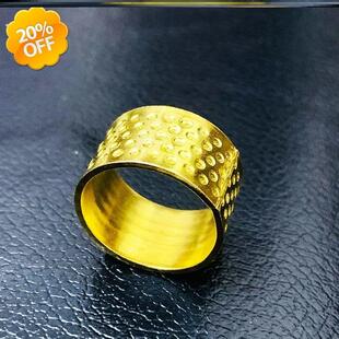 护指顶针十字绣防扎底针手工缝纫缝被子缝衣神器老式家用钉针工具