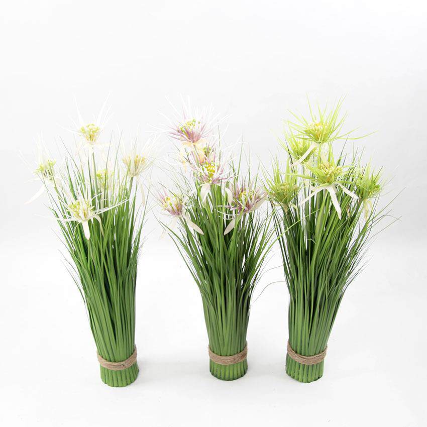 仿真花洋葱草 真植物 仿真盆景 塑料花 假花 低价