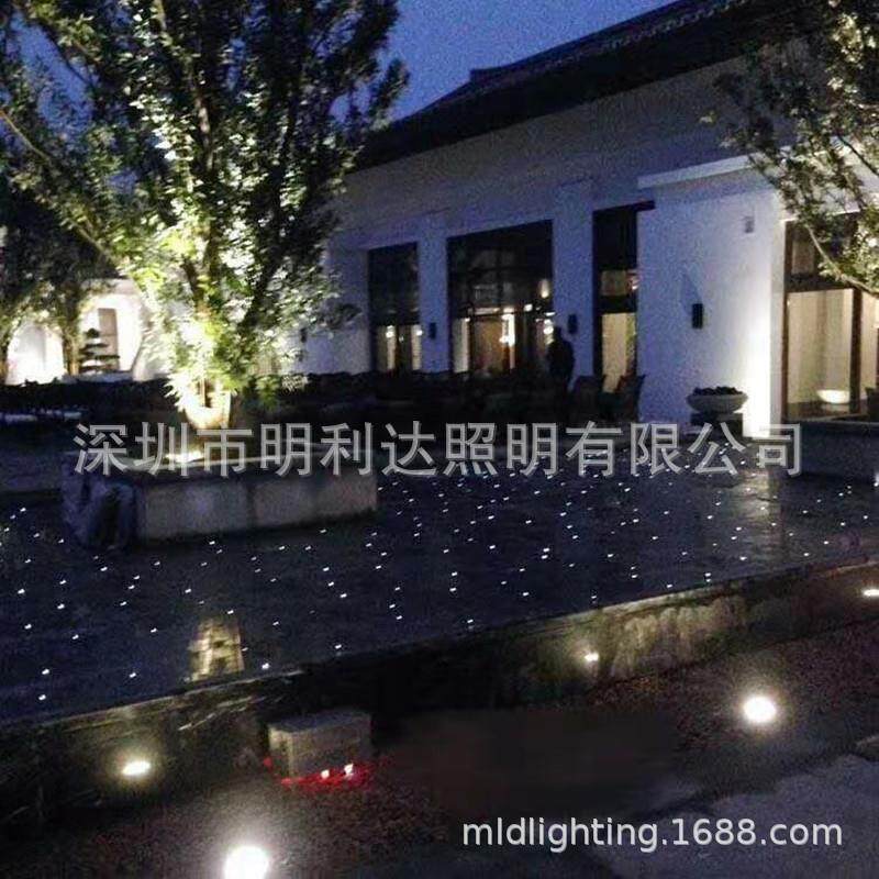 户外光纤灯泳池景观光纤灯七彩变色遥控控制