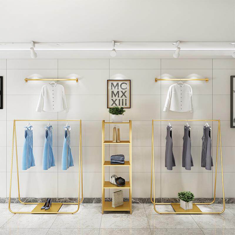 服装店展示架落地式组合衣架男女货架童装衣服挂衣架子中岛架