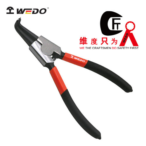 维度 WEDO 轴用弯口卡簧钳 WD380 铬钒钢