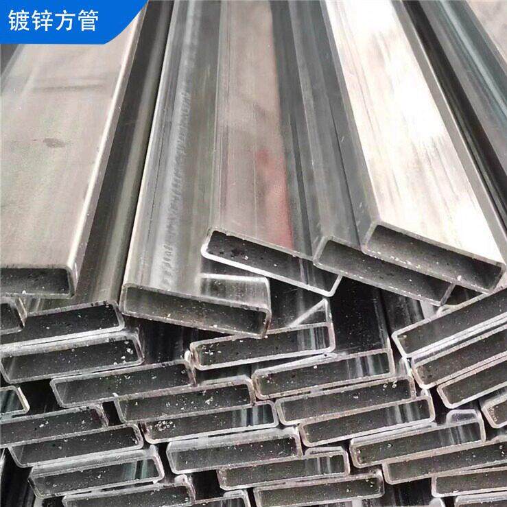 镀锌矩形方管钢材 多尺寸方型钢管 天津友发钢管制品 建筑用钢材