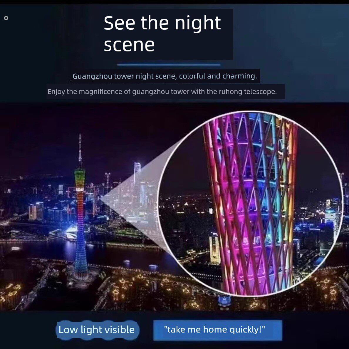 德国高倍望远镜夜视高清望眼镜手机超清成像单筒拍照观景迷你