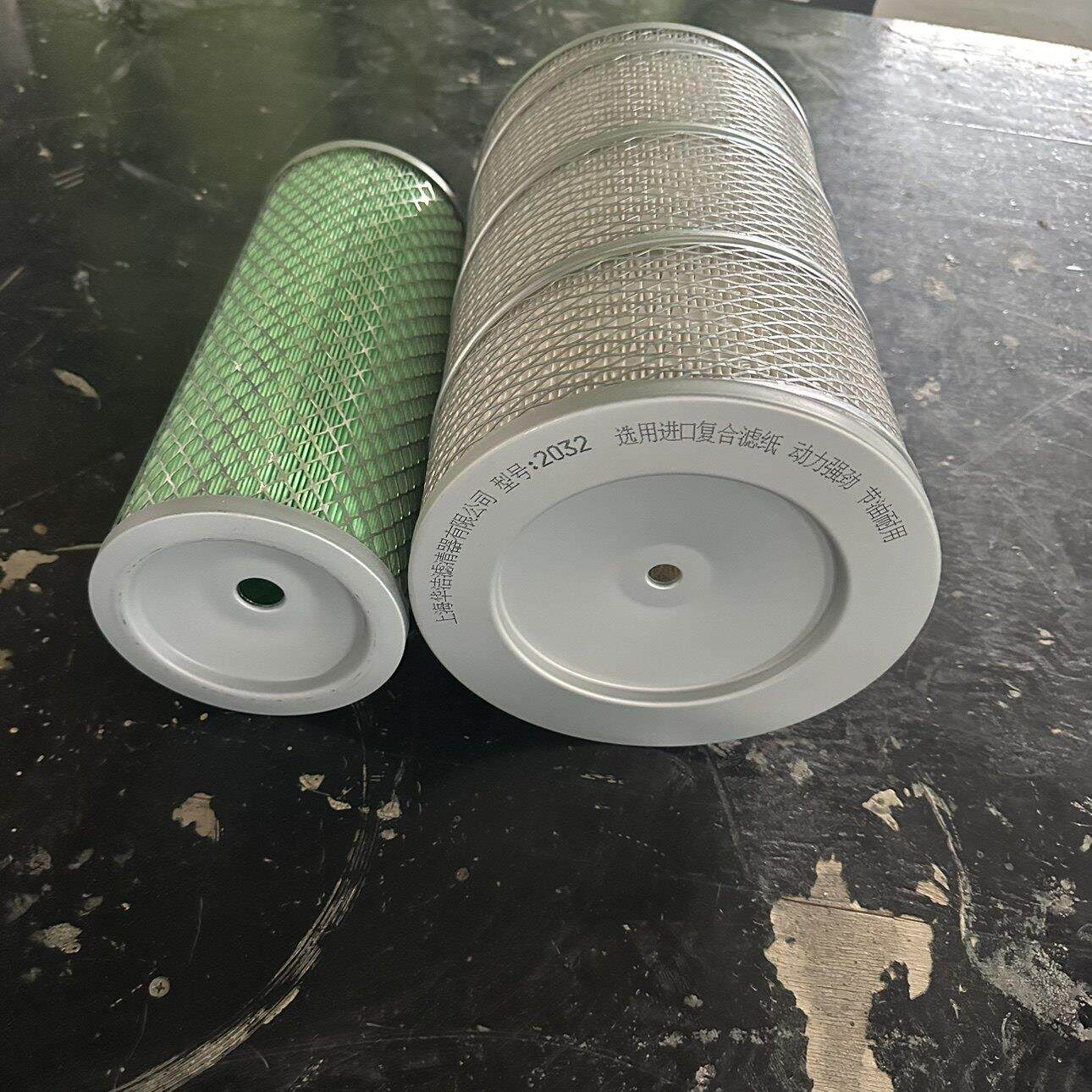 K2032空气滤芯适用 凯马轻卡16吨杭州叉车解放福田货车空滤清器格