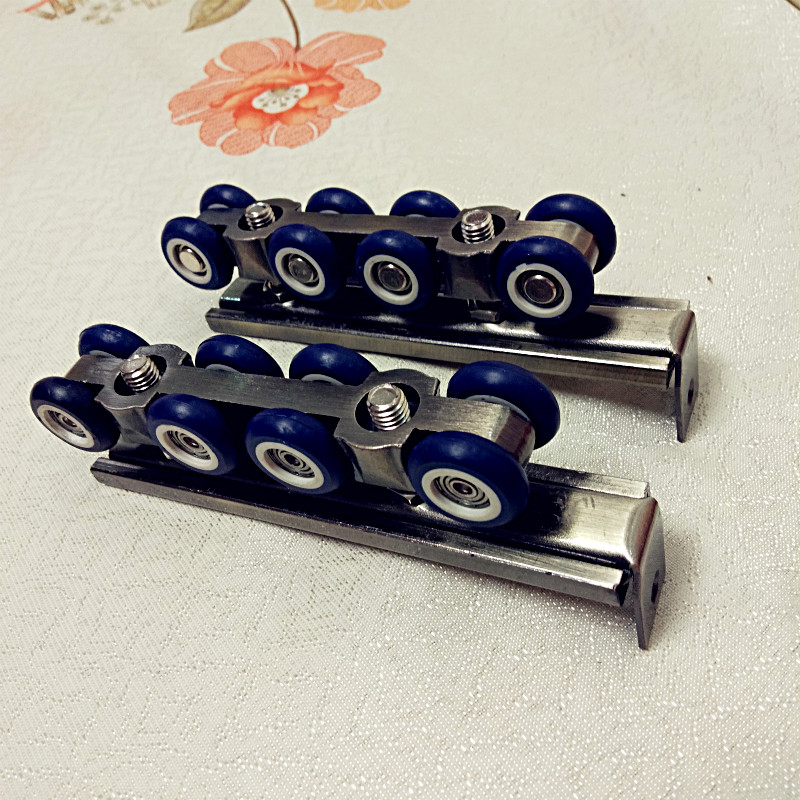 鼎兴移门吊轮老式木门平移推拉门滑轮铝合金轨道配件吊顶移动滚轮
