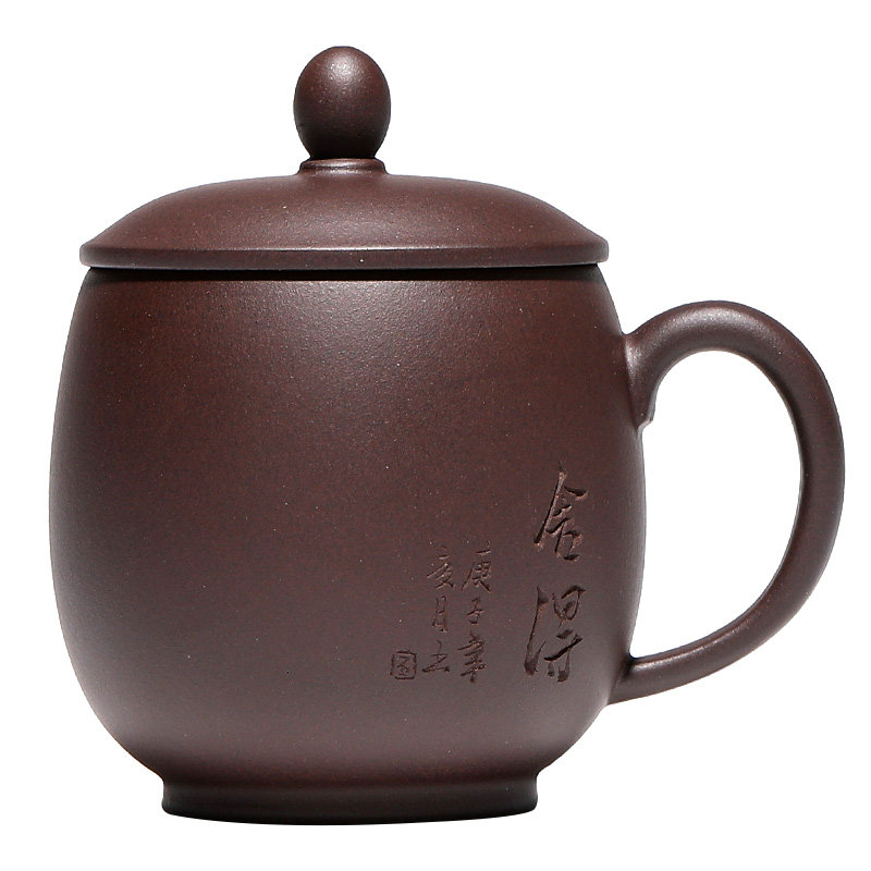 小容量紫砂杯男女士带盖泡茶杯办公小杯子家用纯手工宜兴正宗茶具,餐饮具,茶杯,淘宝优惠券,粉丝福利购,淘宝优惠卷