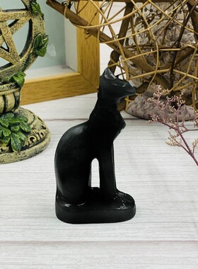 埃及猫 贝斯特  水晶摆件 古埃及