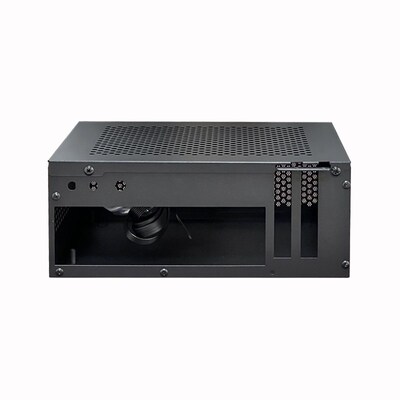 SKTC A09迷你PCIE台式机箱ITX17*19主板DC适配器半高3.8LHTPC电脑