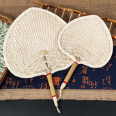 手工编织大蒲扇家用老式 草编包边扇子扇风儿童扇夏天宝宝扇棕叶扇