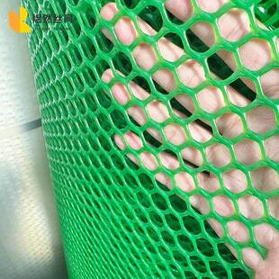 封窗户塑料网格阳台护栏防掉东西楼梯栏杆围栏绿色小孔胶网防护网