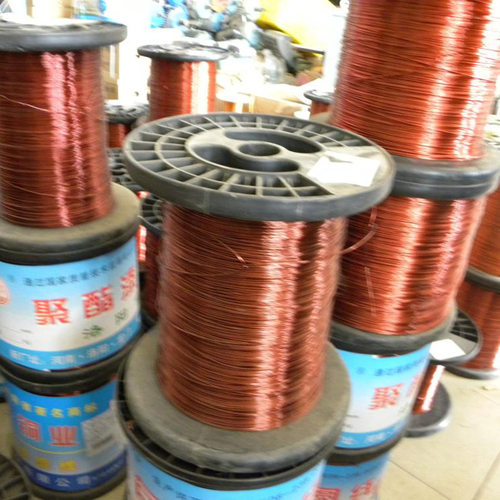 批发T2紫铜丝 漆包线 扁铜丝0.2 0.3 0.4 0.5 0.8 1 2 3 4 5 6mm