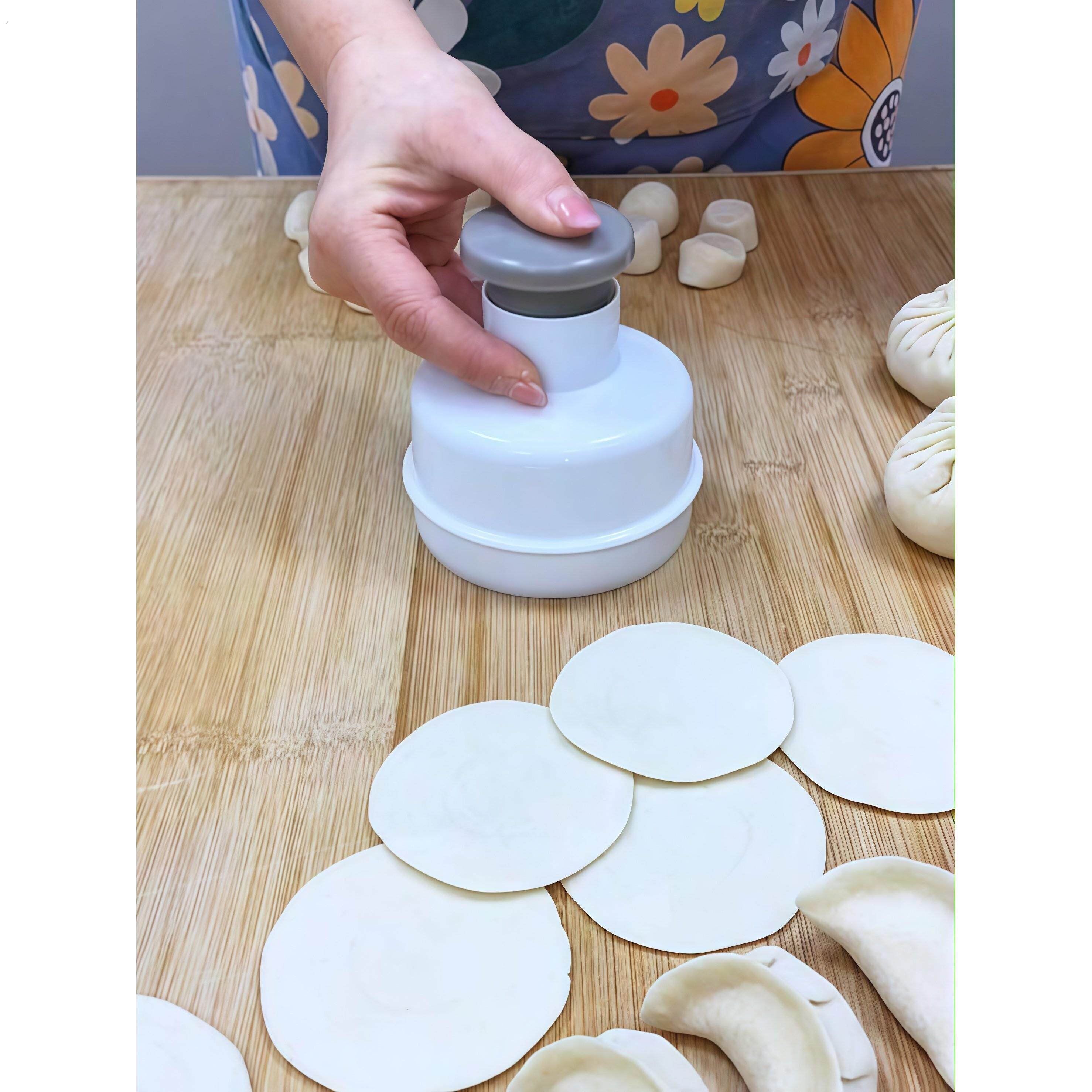 新款压饺子皮神器家用小型圆形压饭模具自制汉堡牛肉饼烧饼压饼器