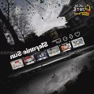 孙燕姿车贴孙燕姿专辑封面车贴创意个性汽车贴纸磁带录音机车窗车